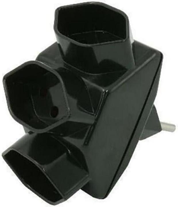 Brennenstuhl Fiche de branchement en forme d'étoile triple (Type 13, 3 x)
