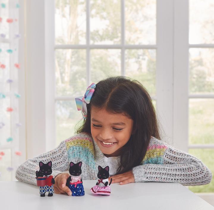 Image du produit Sylvanian Families Midnight Cat Family