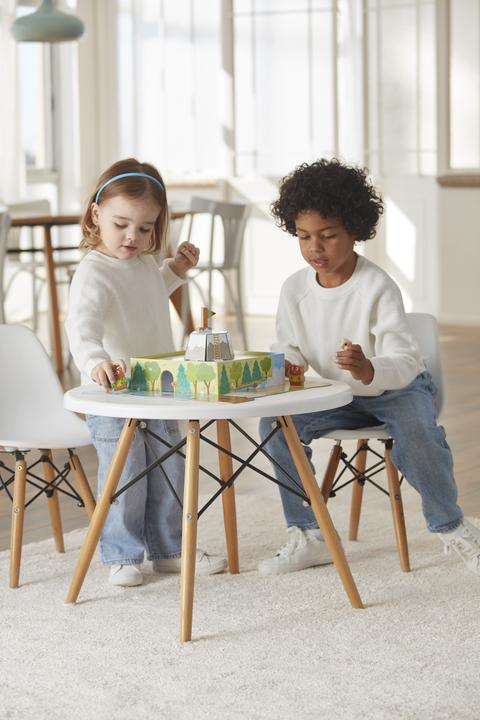 Productafbeelding Jumbo Goula Bear Adventure - Kids Board Games, Capture the Flag Game - Reach the Mountain & Develop Early (Duits, Engels, Nederlands, Spaans, 2 - 4 Spelers)