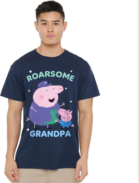 Immagine prodotto Peppa Pig Roarsome Maglietta Nonno Pig Adulto Unisex (4XL)