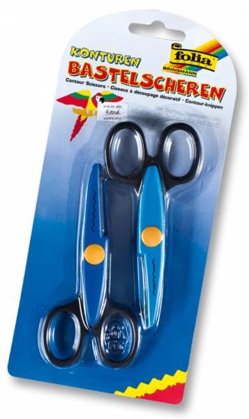 Actual product image hobbytime Contour scissors 2pcs (14.50 cm)