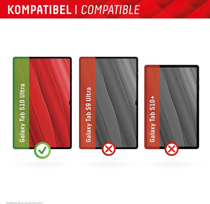 Productafbeelding Displex Tablet Glass, Tablet Schutzglas (1 Stuk, Galaxy Tab S10 Ultra)