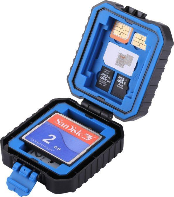 Puluz Cover Case Waterproof case for memory cards + Sim