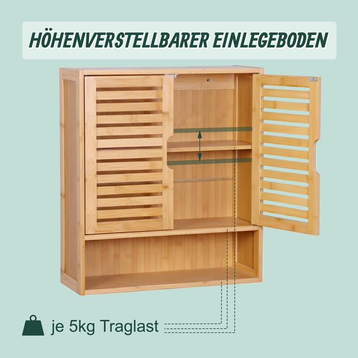 Produktbild Relaxdays Hängeschrank (59 x 21 x 66 cm)