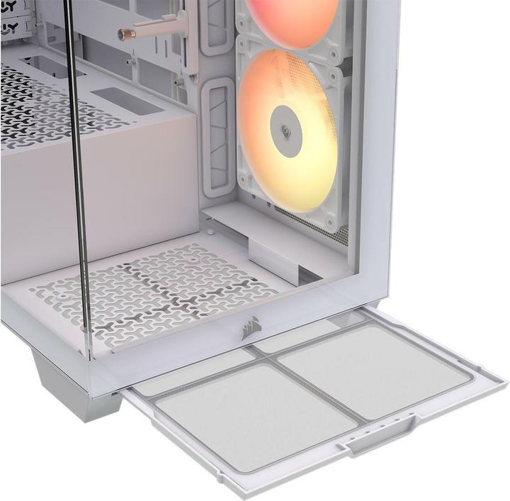 Image du produit Corsair 3500X RS-R ARGB WHITE MID (Mini-ITX, ATX, E-ATX, mATX)