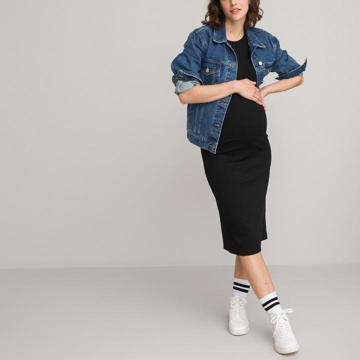 Image du produit La Redoute Collections Robe en tricot pour la grossesse (XL)
