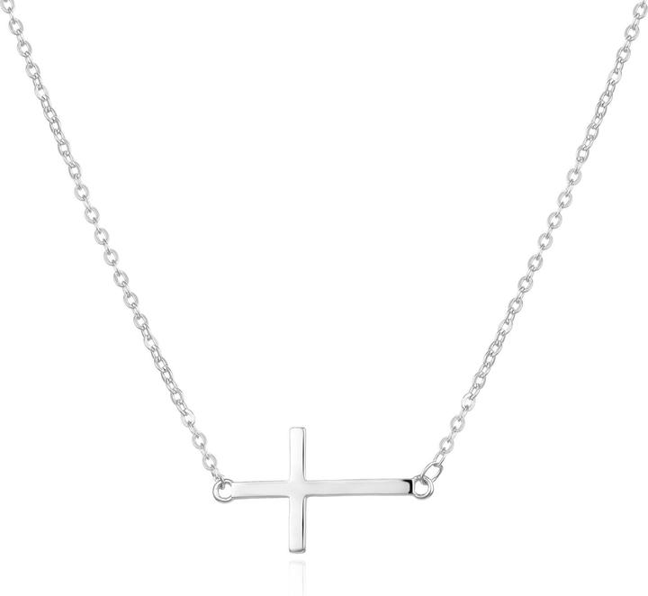 Immagine prodotto Agato Collana d'argento con croce AGS1532/47 (Argento)