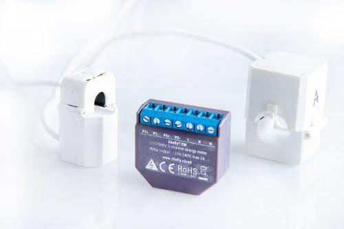 Image du produit Shelly Compteur d'énergie WiFi EM (Actionneur analogique)