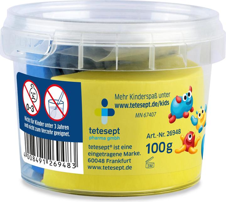 Actual product image Tetesept Children Monster Bathing Clay (333 ml, Bubble bath)