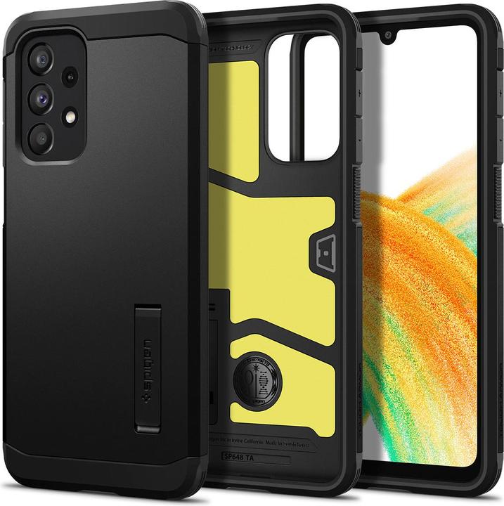 Produktbild Spigen Back Cover Tough Armor Galaxy A33 Schwarz (Samsung Galaxy A33 5G)
