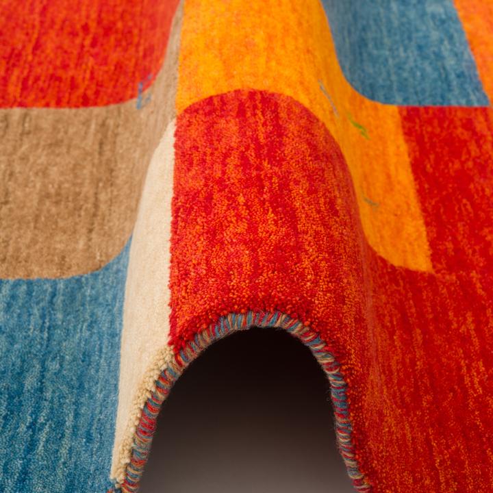 Produktbild Pergamon Natur Wolle Teppich Gabbeh Esta Läufer (70 x 140 cm)