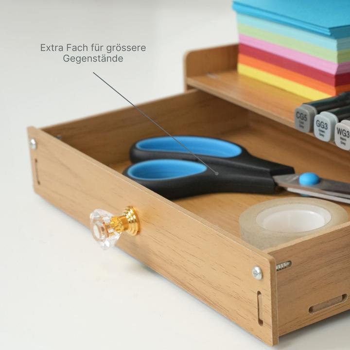Produktbild Hermex Bürotisch-Stifthalter Stiftebox Pen Desk-Organizer Stiftaufbewahrung Schreibtisch-Organizer