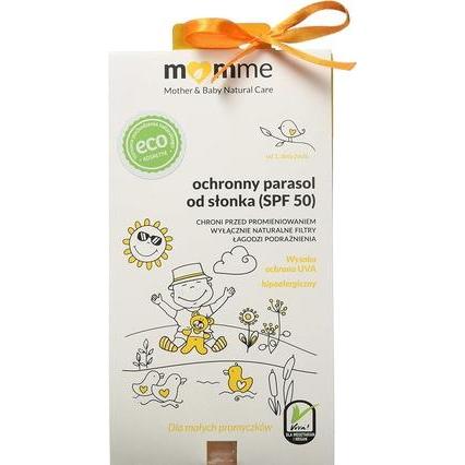 MomMe, Sonnencreme, Baby Natural Care ochronny parasol od słonka dla dzieci SPF50 50ml (Sonnencreme Gesicht, SPF 50, 50 ...