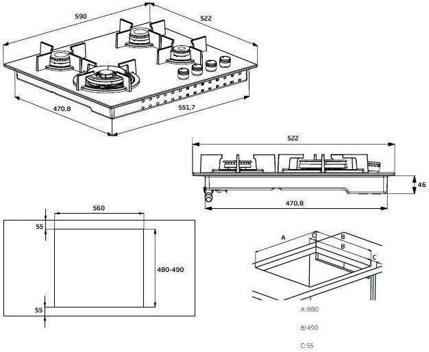 Produktbild Beko HILW64225SW