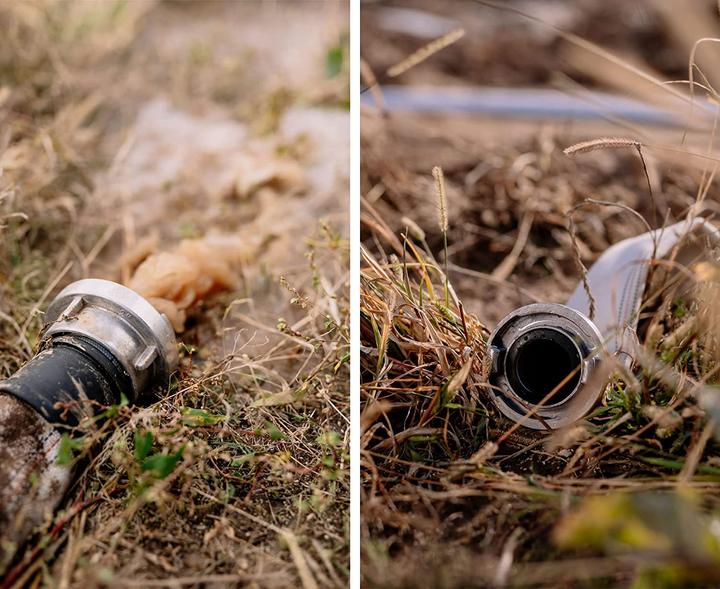 Actual product image T.I.P. Hose with Storz coupling C Storz coupling