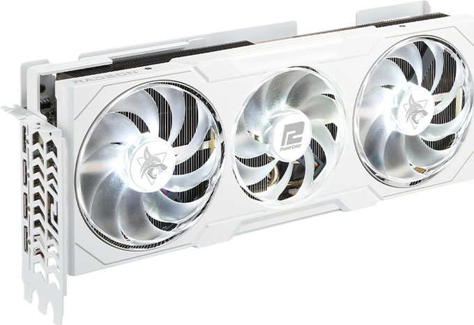 Produktbild Powercolor Hellhound Spectral White AMD Radeon RX 7900 XTX (24 GB)
