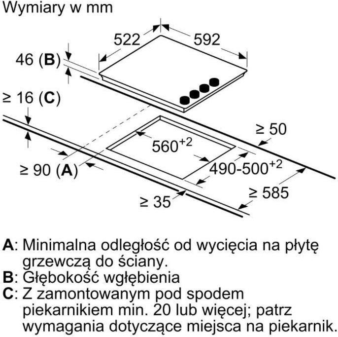 Image du produit Bosch Hausgeräte PKE612CA2E