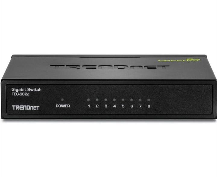 Produktbild Trendnet Switch 8 Port Gbit Desktop Metall (8 Ports)