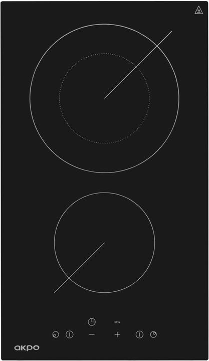 Akpo Ceramic hob PKA 30 601 black