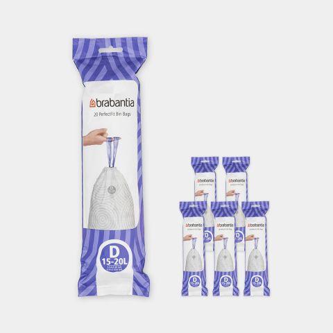 Immagine prodotto Brabantia Borse PerfectFit (120 x, 20 l)