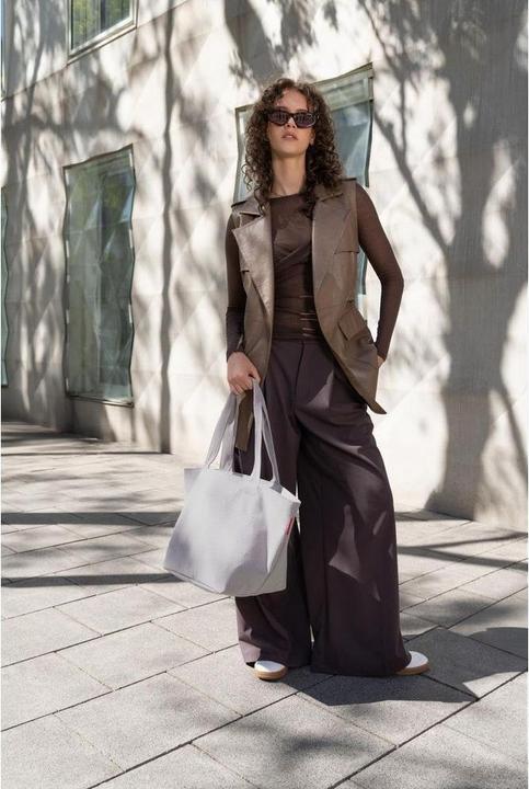 Actual product image reisenthel shopper M cord grey