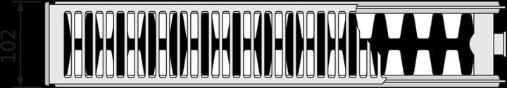 Image du produit Purmo Renovation radiator Compact C 22, 550-1600 (1600 W)