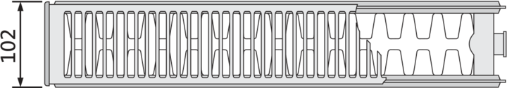 Actual product image Purmo Renovation radiator Compact C 22, 550-1000 (4773 W)