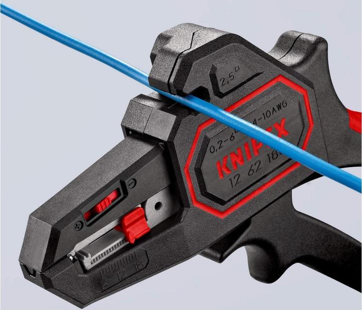 Productafbeelding Knipex Automatische draadstripper 12 62 180 SB (220 mm)