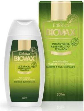 L´Biotica Biovax Bamboo & Avocado Oil (200 ml, Flüssiges Shampoo)