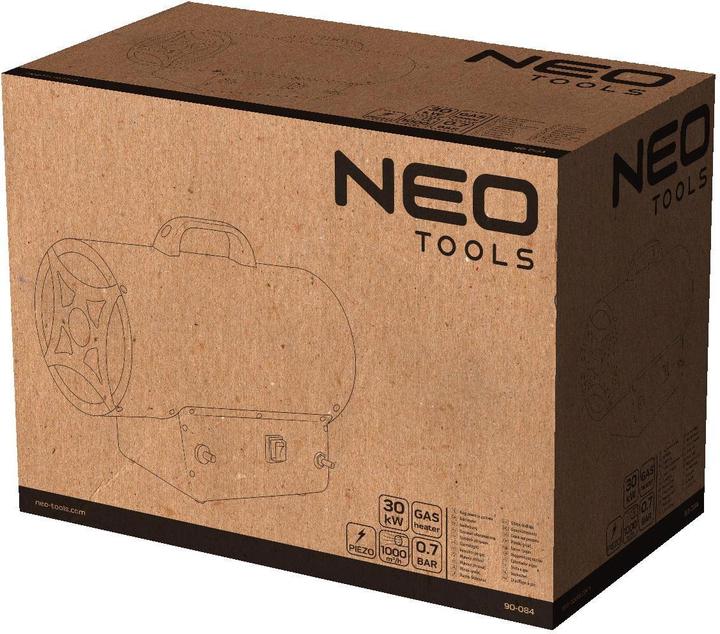 Actual product image Neo Tools Gas heating (1500 W)