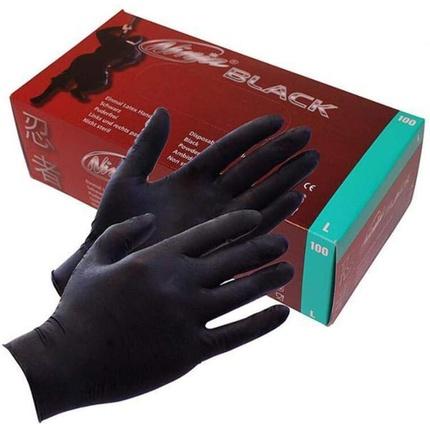 Immagine prodotto Ninja Black Guanti in lattice (L)