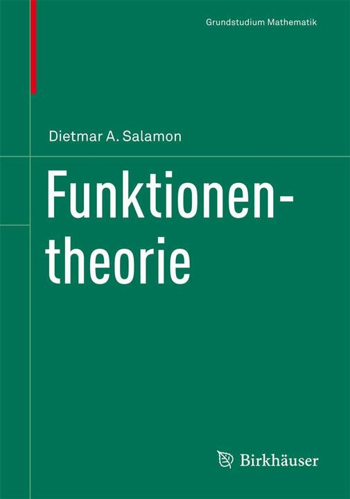 Produktbild Funktionentheorie (Deutsch, Dietmar A. Salamon, 2011)
