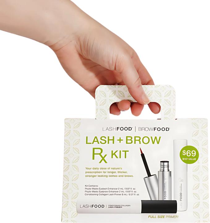 Actual product image Lashfood Lash + Brow Rx Kit (12 ml)