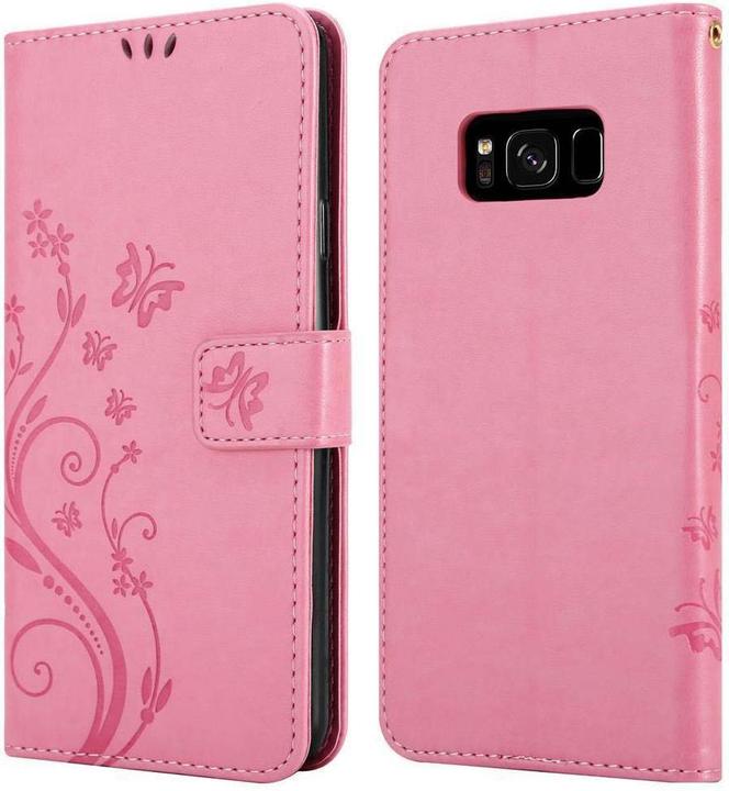 Actual product image Cadorabo Flower Book Cover (Samsung Galaxy S8)