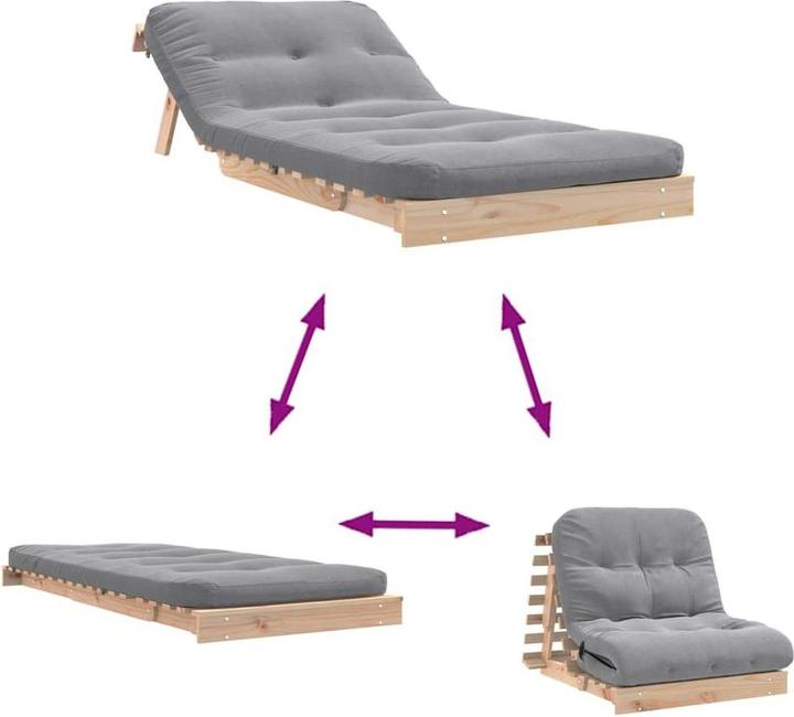 Produktbild vidaXL Futon-Schlafsofa