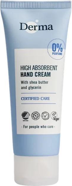 Produktbild Derma Hochabsorbierende Handcreme ohne Duftstoffe (75 ml)