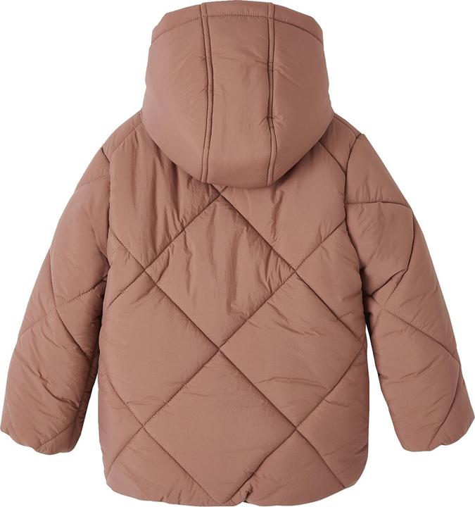 Produktbild Vertbaudet Mädchen Kapuzen-Steppjacke mit Teddyfleece-Futter, Wattierung Recycling-Polyester (122)