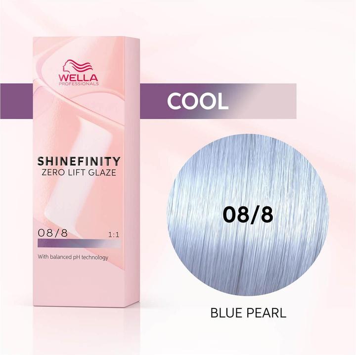 Actual product image Wella Shinefinity (Blue)