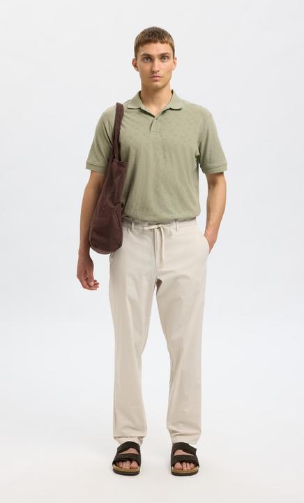 Actual product image Selected Jacquard Polo shirt (L)