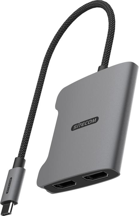 Sitecom AD-1017 USB-C zu Dual HDMI™ Adapter (HDMI, 30 cm)