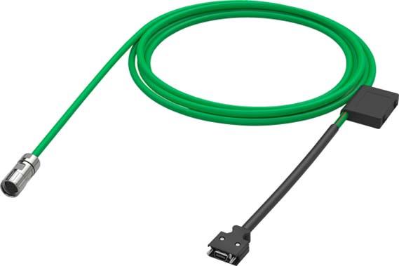 Actual product image Siemens 6FX30022DB121AD0 Sensor/actuator connection cable plug straight 3.00 m 1 pc. (3 m)