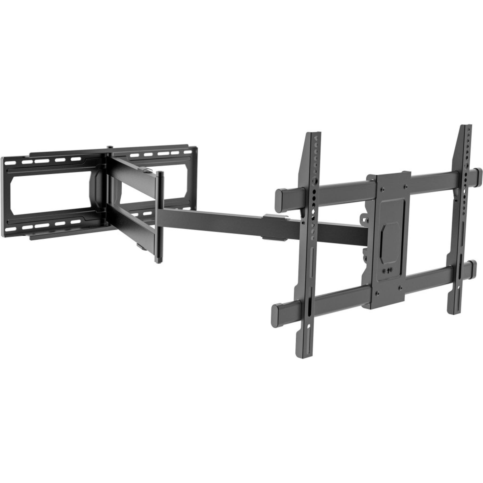 Techly LED/LCD-Halterung für 42-80" schwarz (Wand, 80", 70 kg), TV Wandhalterung, Schwarz