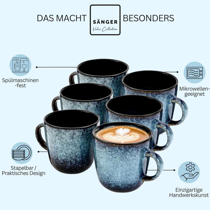 Produktbild Sänger Kaffeebecher Set Osaka (400 ml, 6x)