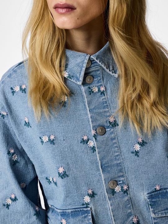 Immagine prodotto Pieces Pcflora Ls Denim Emb Shirt Noos (S)