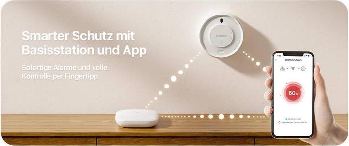 Productafbeelding X-Sense XS0D-MR61 6 1 RF-Rauchmelder-Set mit Gateway