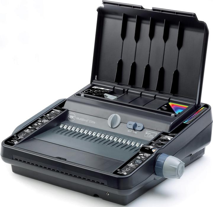 GBC Machine à relier les plastiques et les fils MultiBind 230E (Reliure en plastique, Reliure en fil)