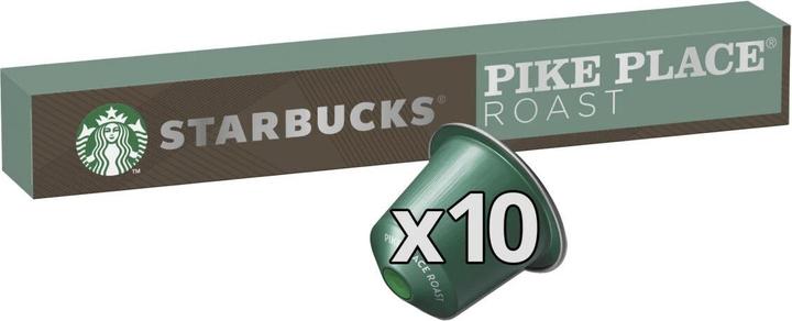 Actual product image Starbucks Pike Place Roast by Nespresso Medium Roasts (10 x Port.)