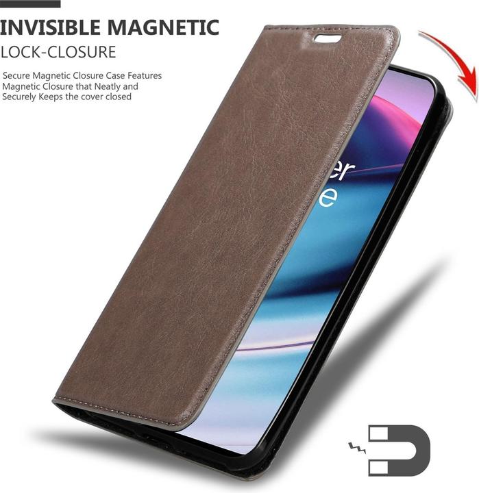 Produktbild Cadorabo Book Invis. Magnet Hülle (OnePlus Nord CE 5G)