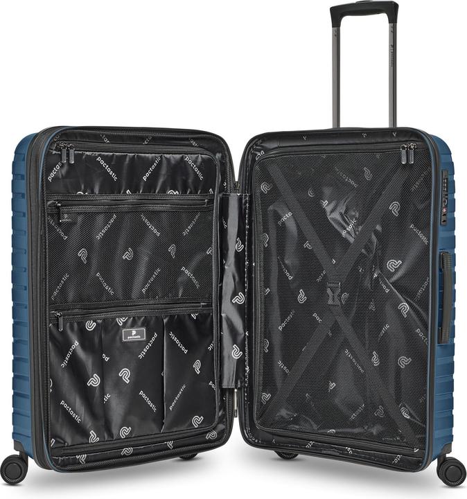 Produktbild Pactastic Collection 04 THE THREE SET + 4 Rollen Kofferset 3-teilig mit Dehnfalte (216 l)