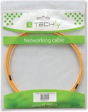 Produktbild Intracom Techly 1m LC / LC 9/125 Fiber Optic Cable Yellow (1 m)